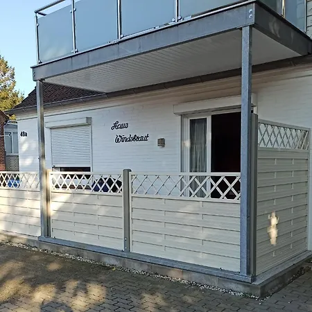 Windsbraut, Terrassenwohnung Wlan, Parkplatz Apartment Busum