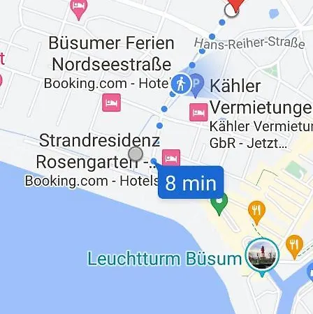 Windsbraut, Terrassenwohnung Wlan, Parkplatz * Busum